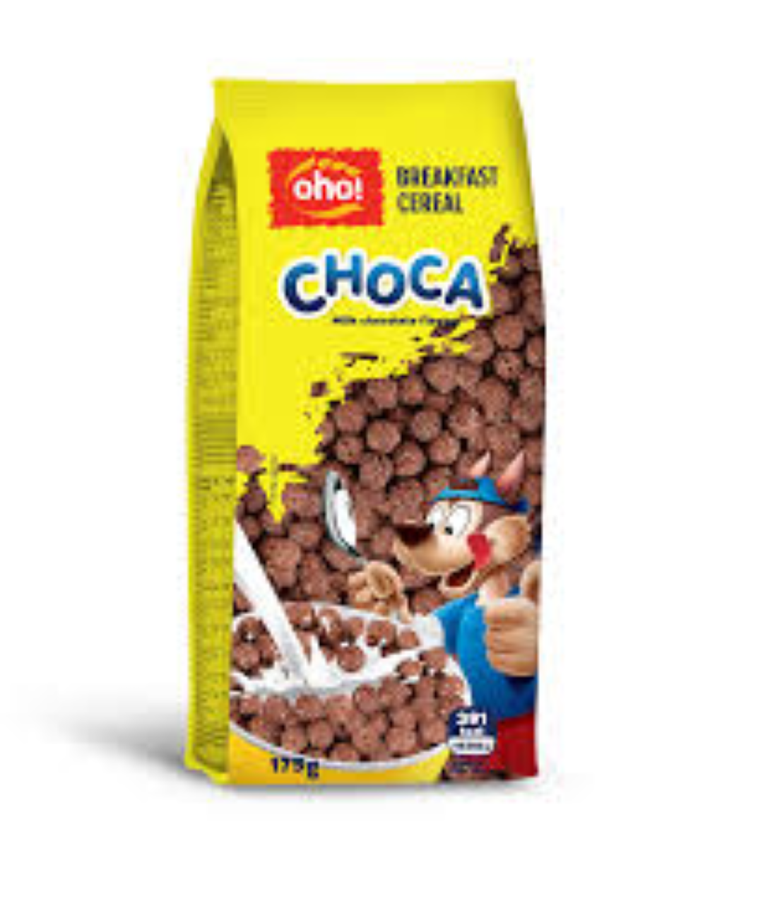 CHOCAO MILK CHOC.HAZELNUT & CEREAL 125G